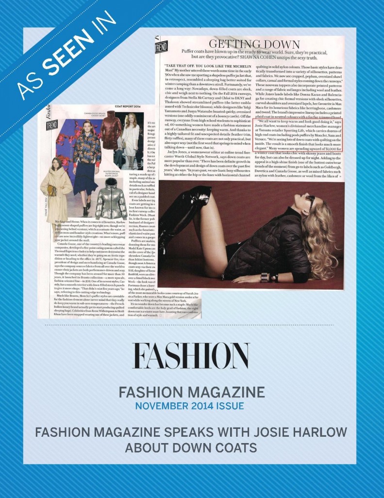 Fashion Magazine – November 2014