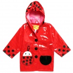 Kidorable Kids' [2T-7] Ladybug Raincoat