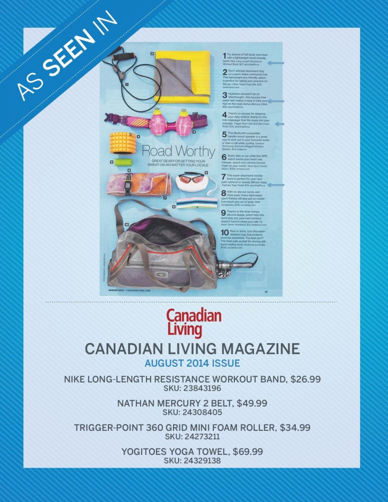 Canadian Living Magazine – August 2014