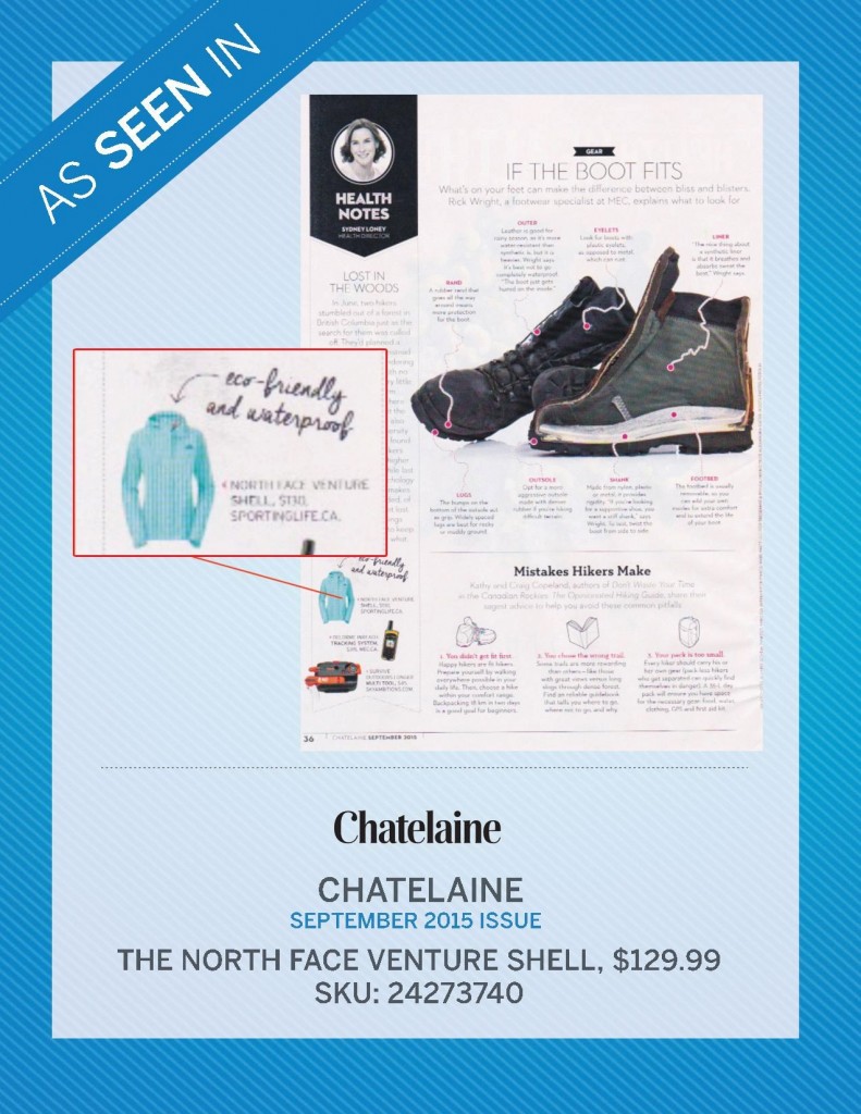 Chatelaine Magazine – September 2015
