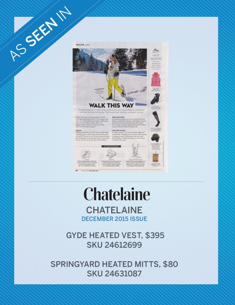 Chatelaine – December 2015