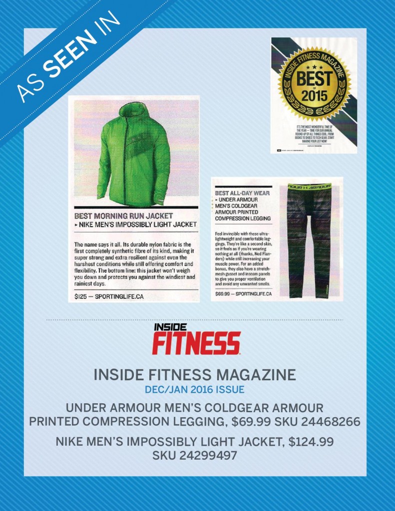 Inside Fitness Magazine – December | January 2016