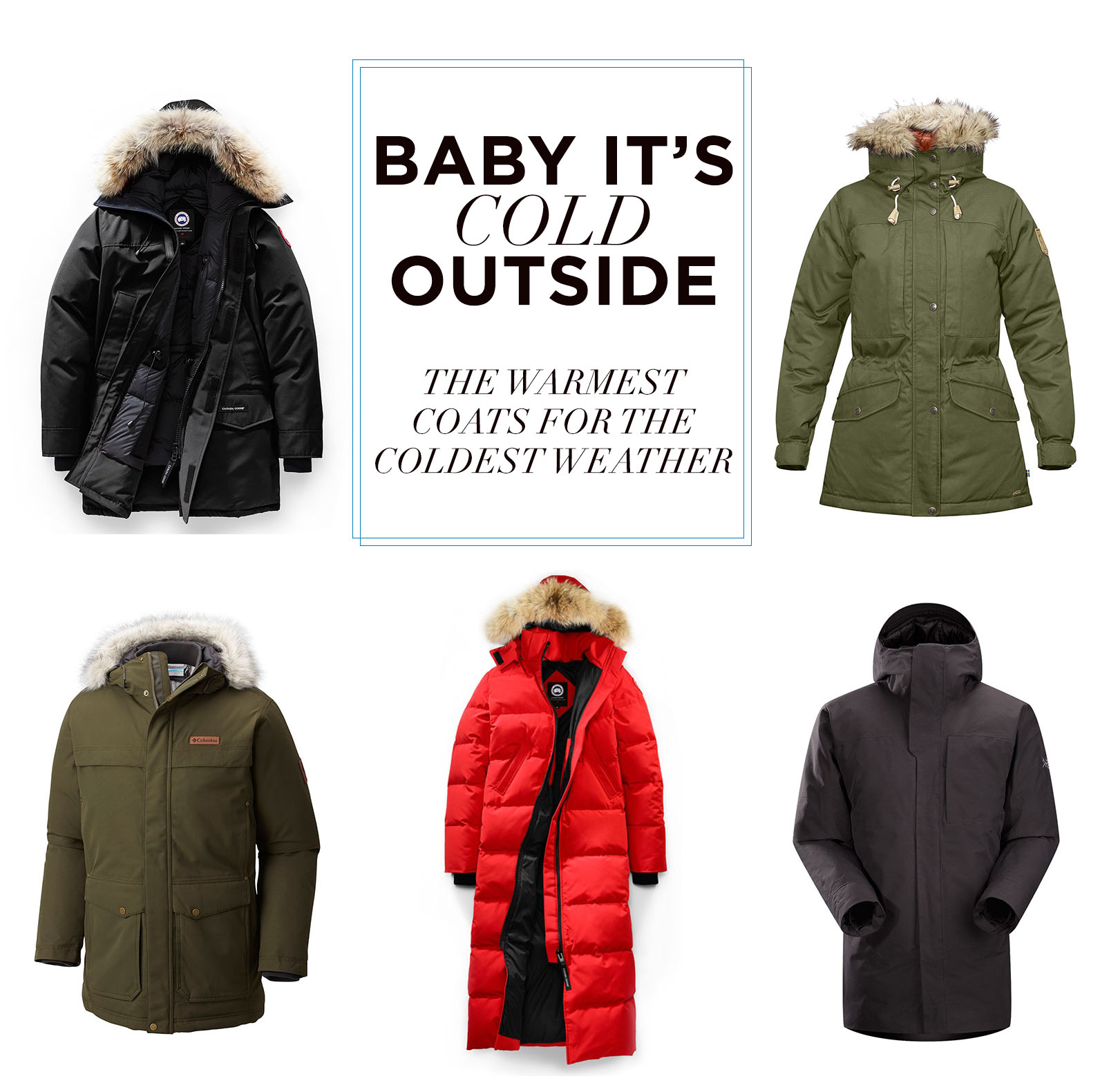 The Warmest Coats For the Coldest Weather The SL Blog