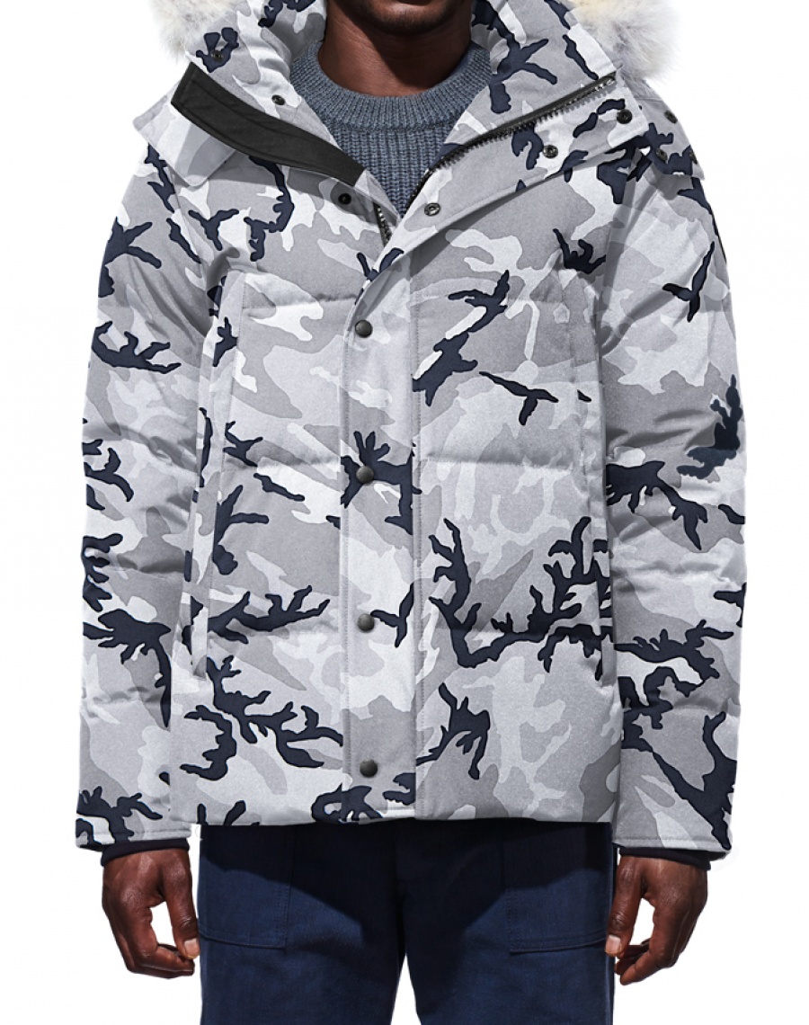 Canada goose clearance gilet white camo