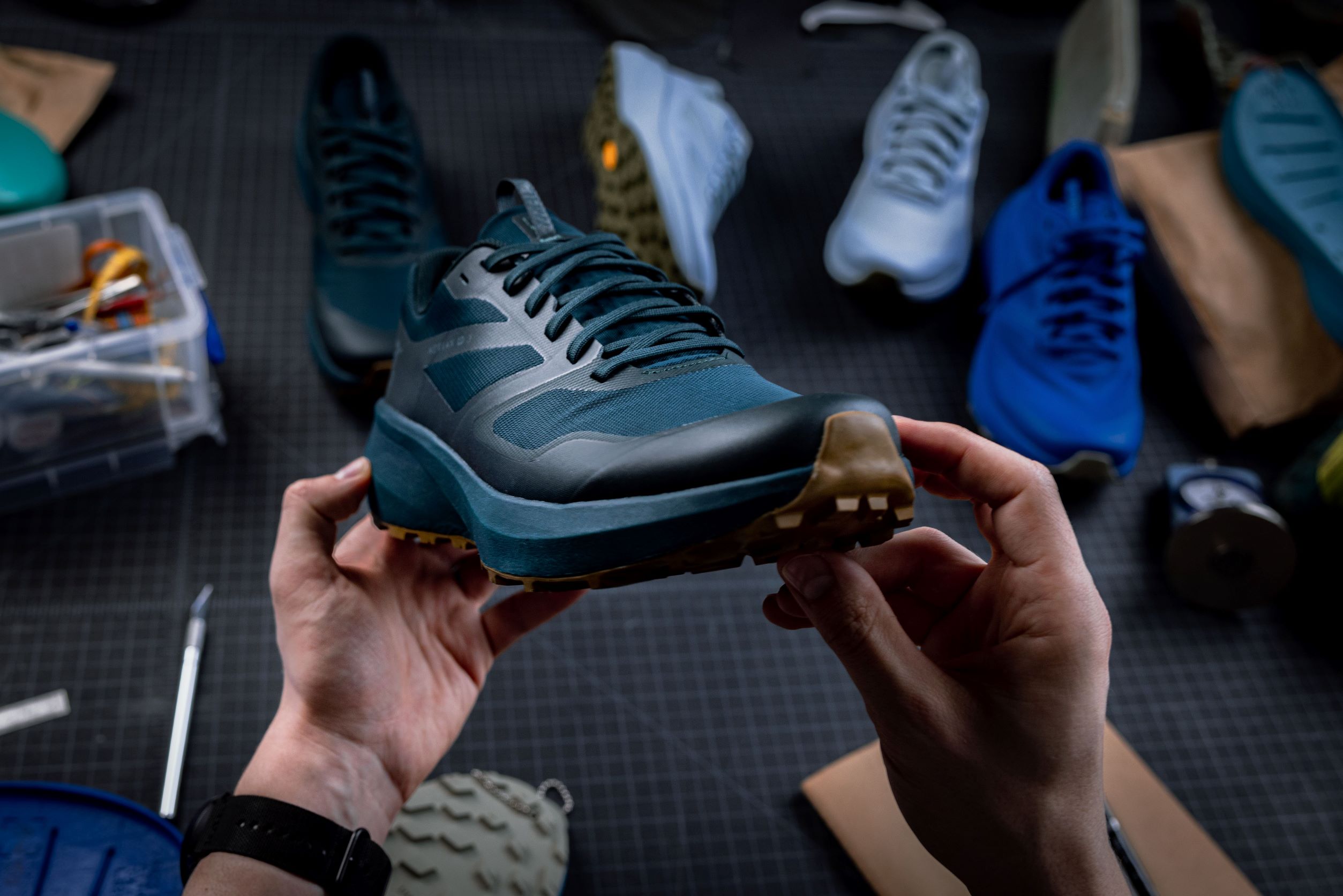Le créateur de chaussures Arc’teryx, Joël Salamin, raconte comment la nouvelle chaussure Norvan LD 3 a vu le jour