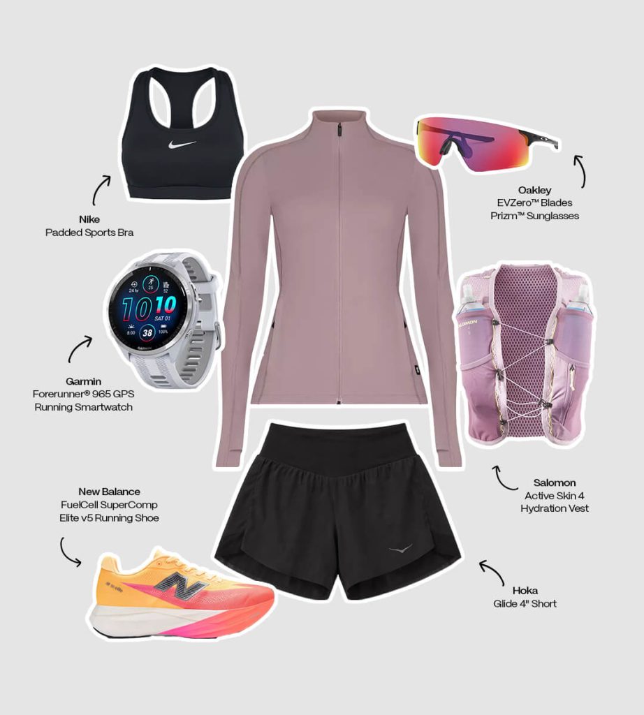 Shop the look Women's Running Apparel & Footwear